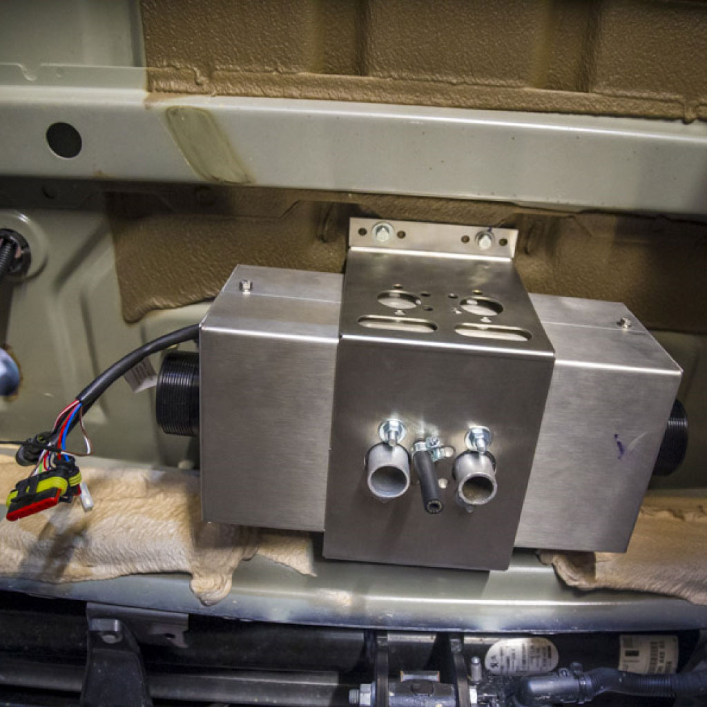 pose autoterm, van, sous chassis, fourgon